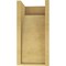 Ekena Millwork 8"W x 8"D x 16"H Wide Huntington Rough Cedar Woodgrain TimberThane Corbel, Primed Tan CORUR08X08X16HUNRCPR - alternate 6